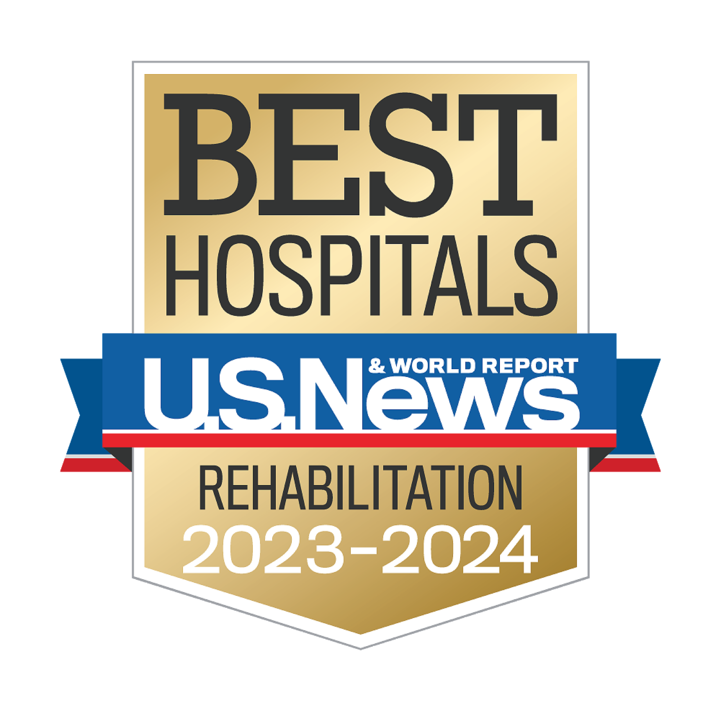 US News 2022-23 Best Hospitals Rehabilitation Badge