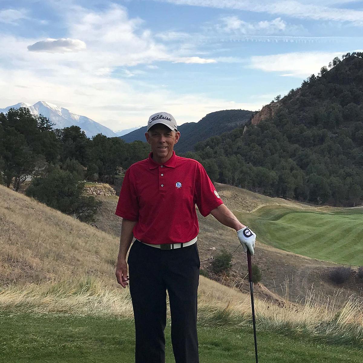 Paul Weyland on Golf Course