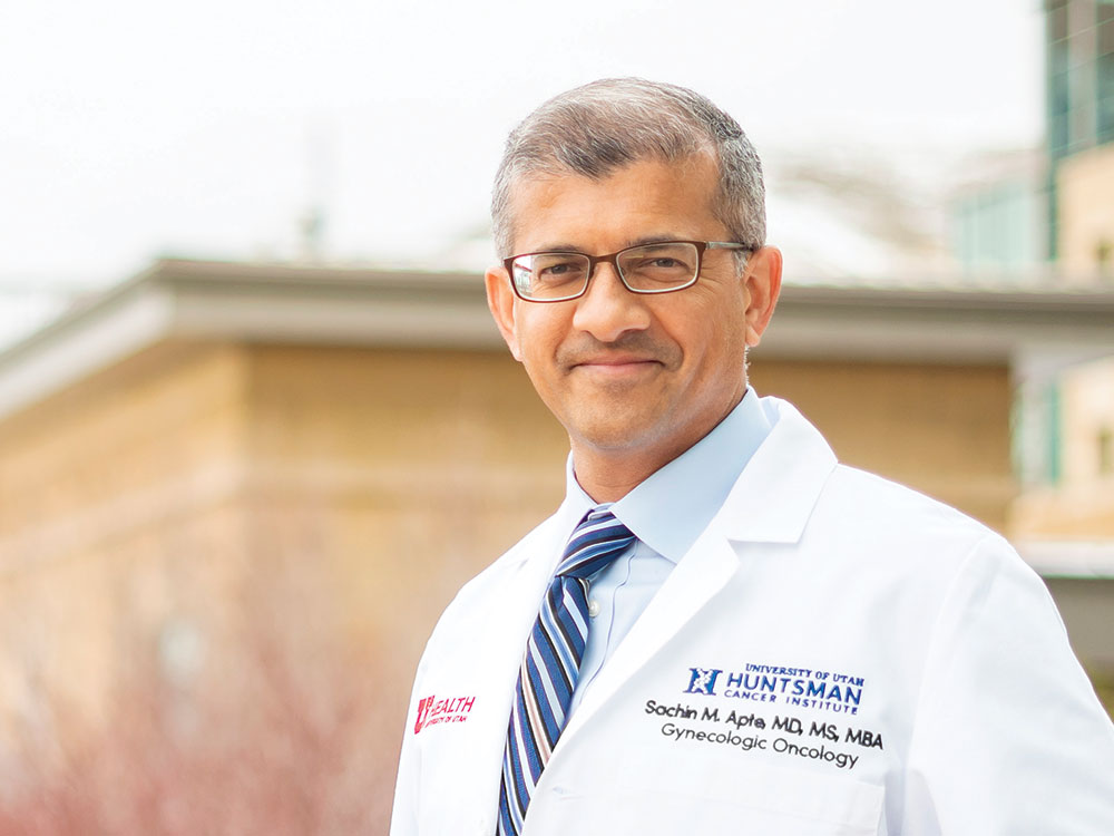 Sachin Apte, MD, MS, MBA, chief clinical officer and physician-in-chief at Huntsman Cancer Institute