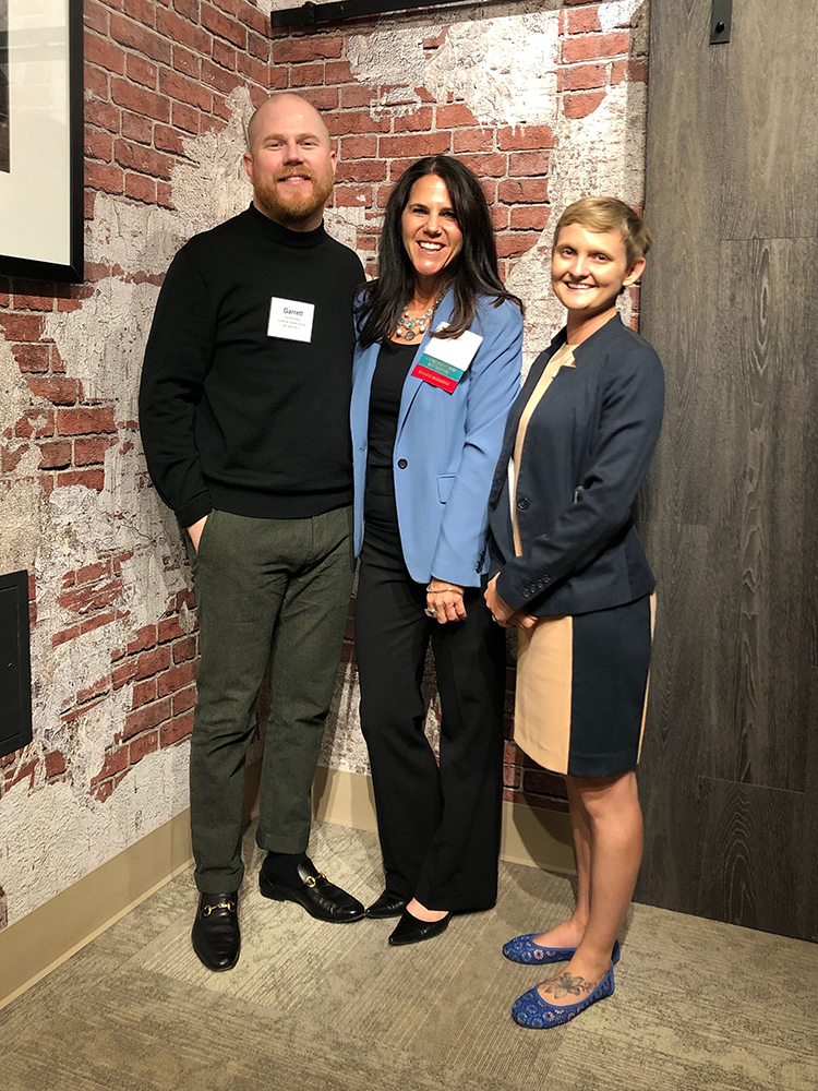 Garrett Harding, Assoc. Director, Community Outreach at HCI, Cari Herington, Executive Director, Nevada Cancer Coalition, Lily Helzer, Population Health Services Manager, Nevada Cancer Control Program