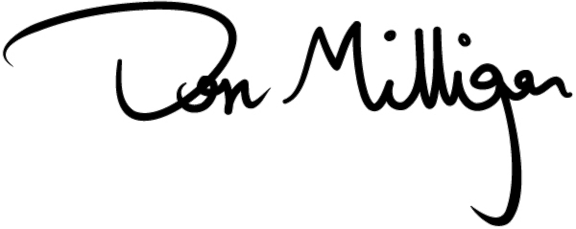 Don Milligan Signature