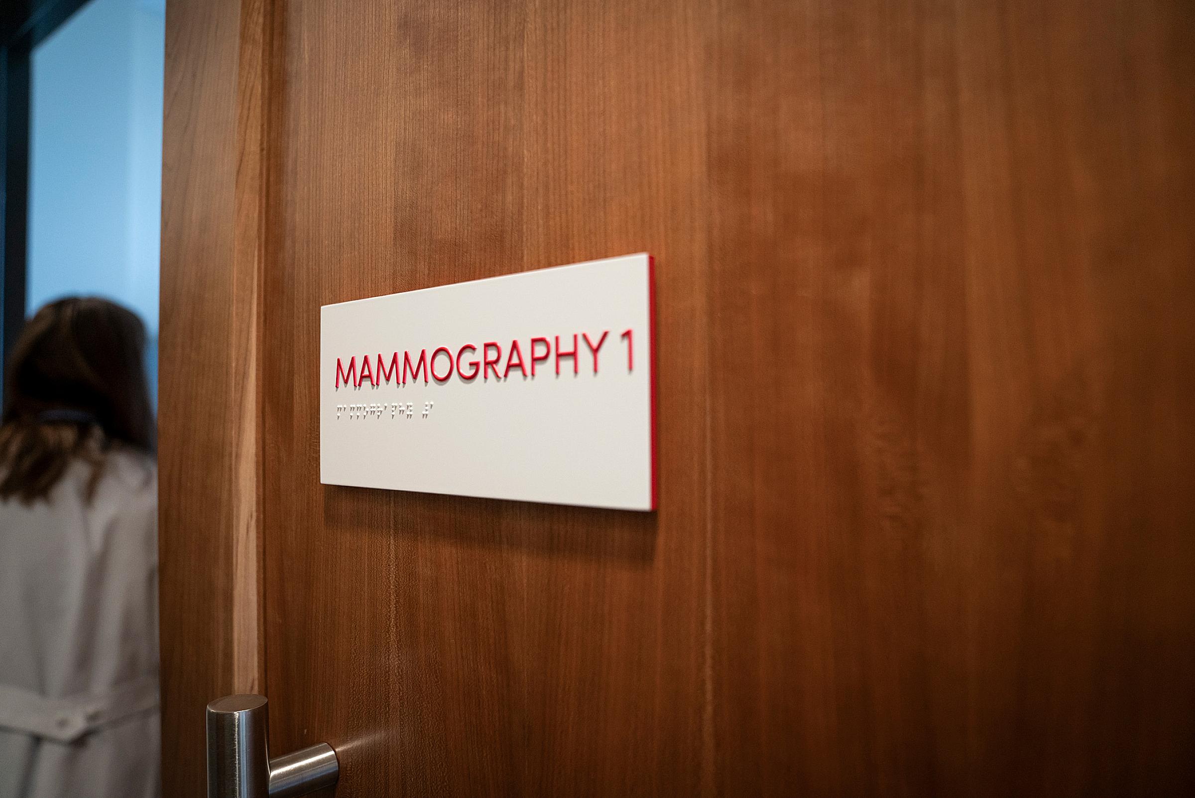 Mammography room at Huntsman Cancer Institute