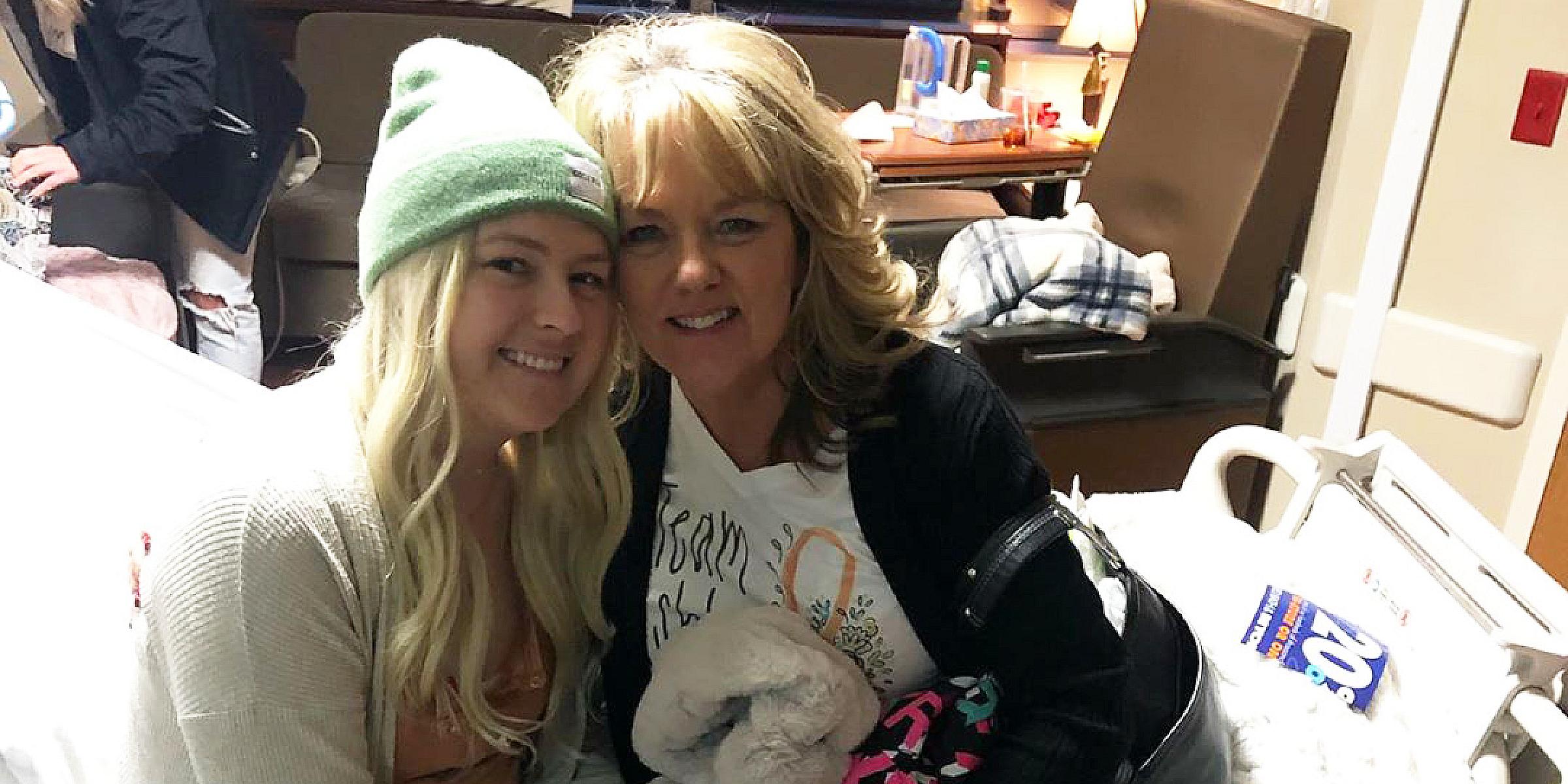 Kelli with her daughter Ashley