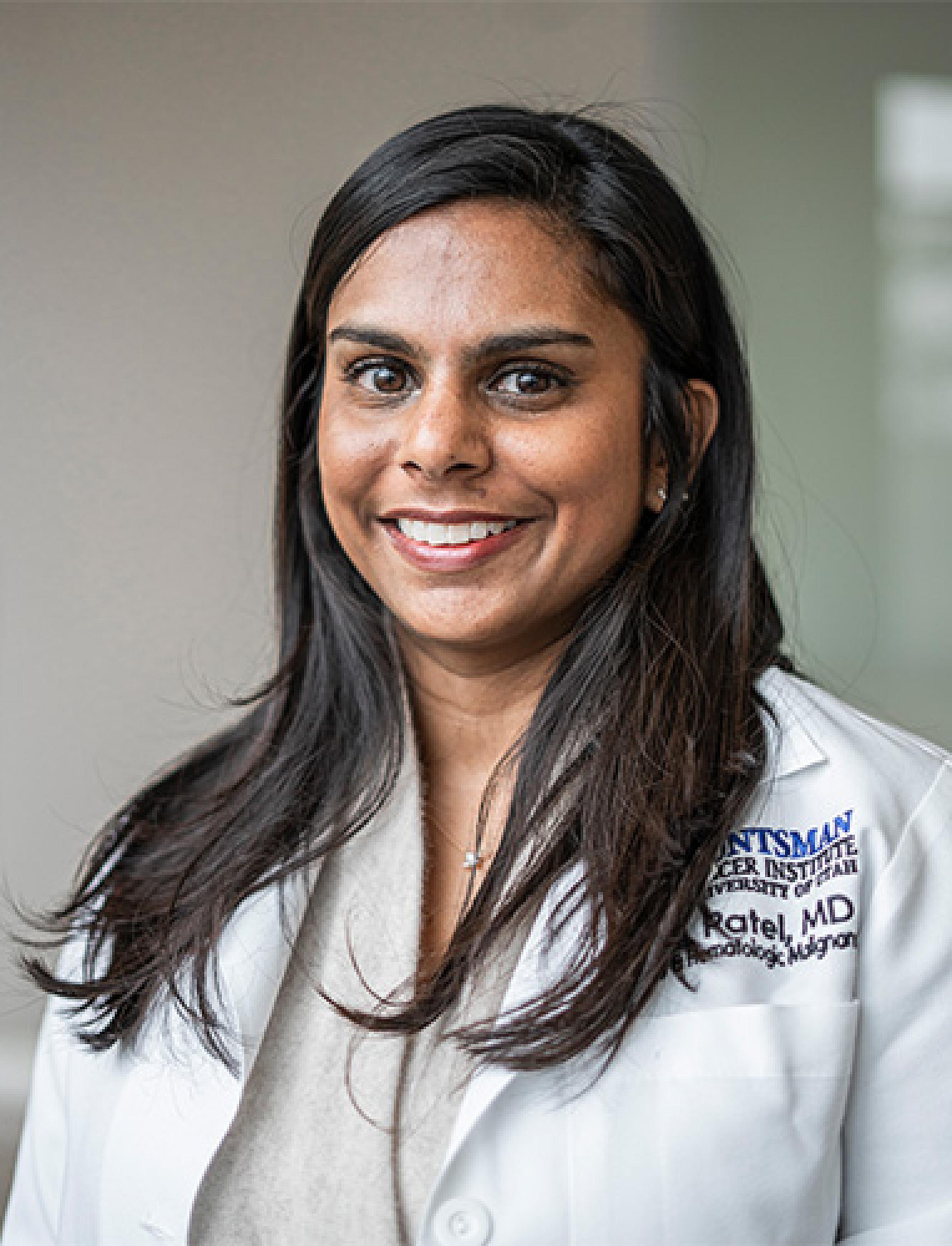  Ami Patel, MD in Lab Coat Portrait