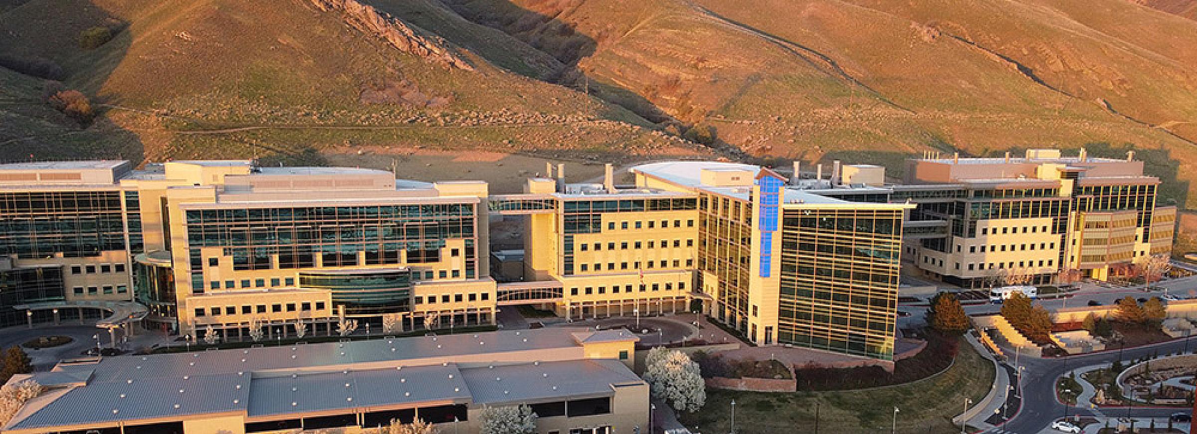 HCI Campus at Sunset From Above 2021