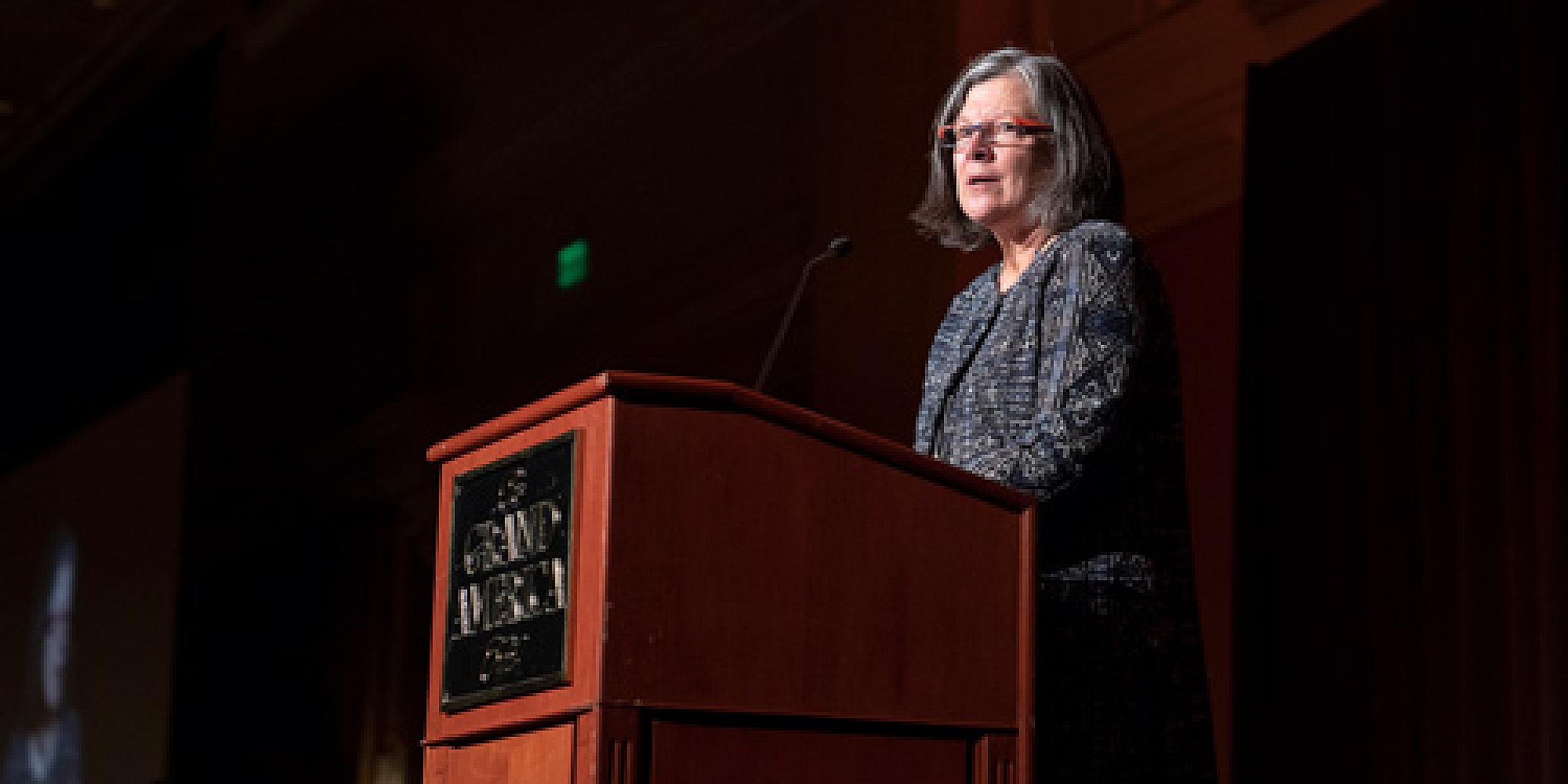 Mary Beckerle receives YWCA Award