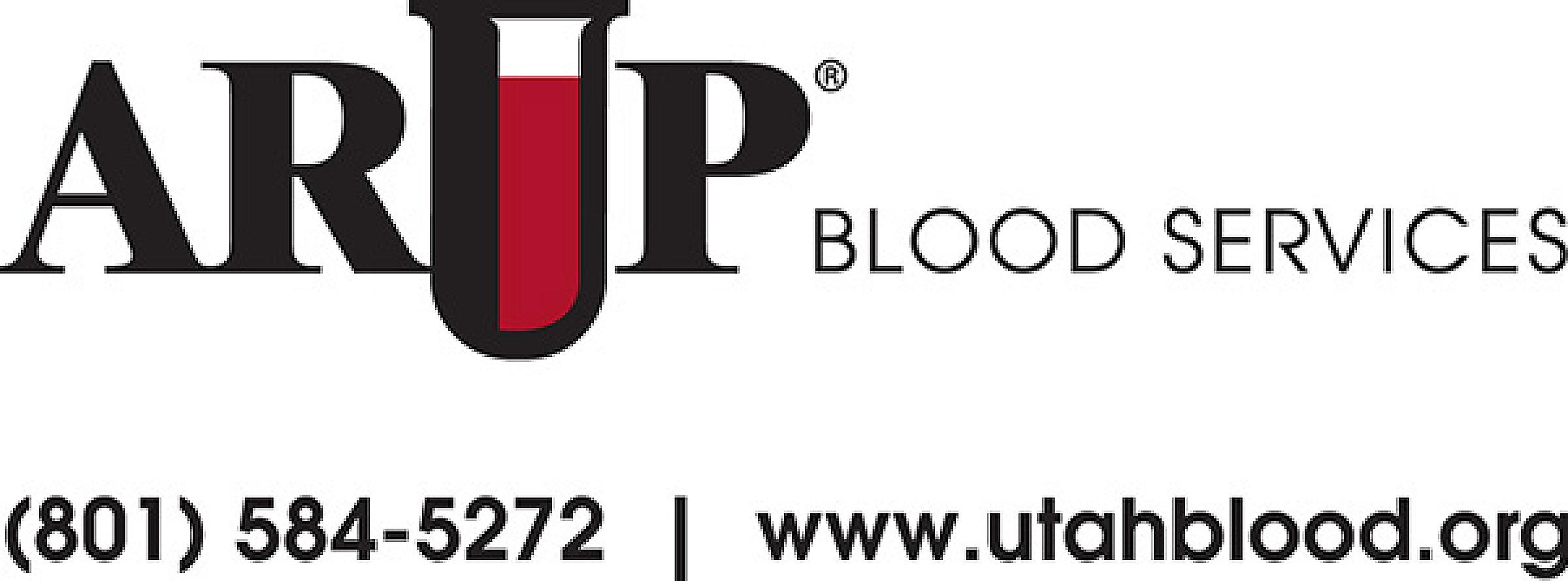ARUP blood services logo