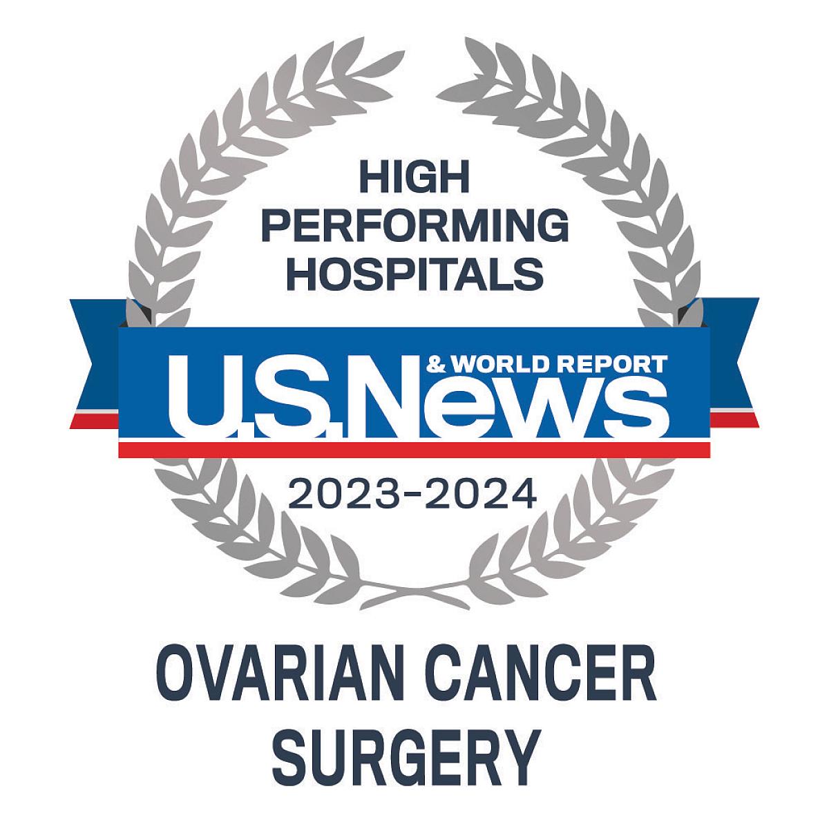 US News High Performing Hospitals - Ovarian Cancer Surgery