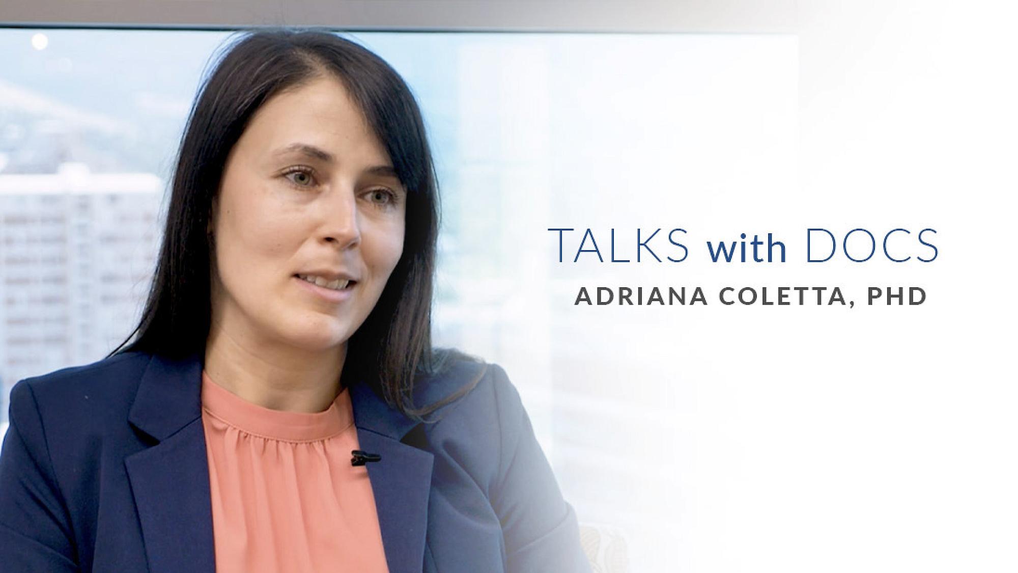 Adriana Coletta Talks with Docs Thumbnail