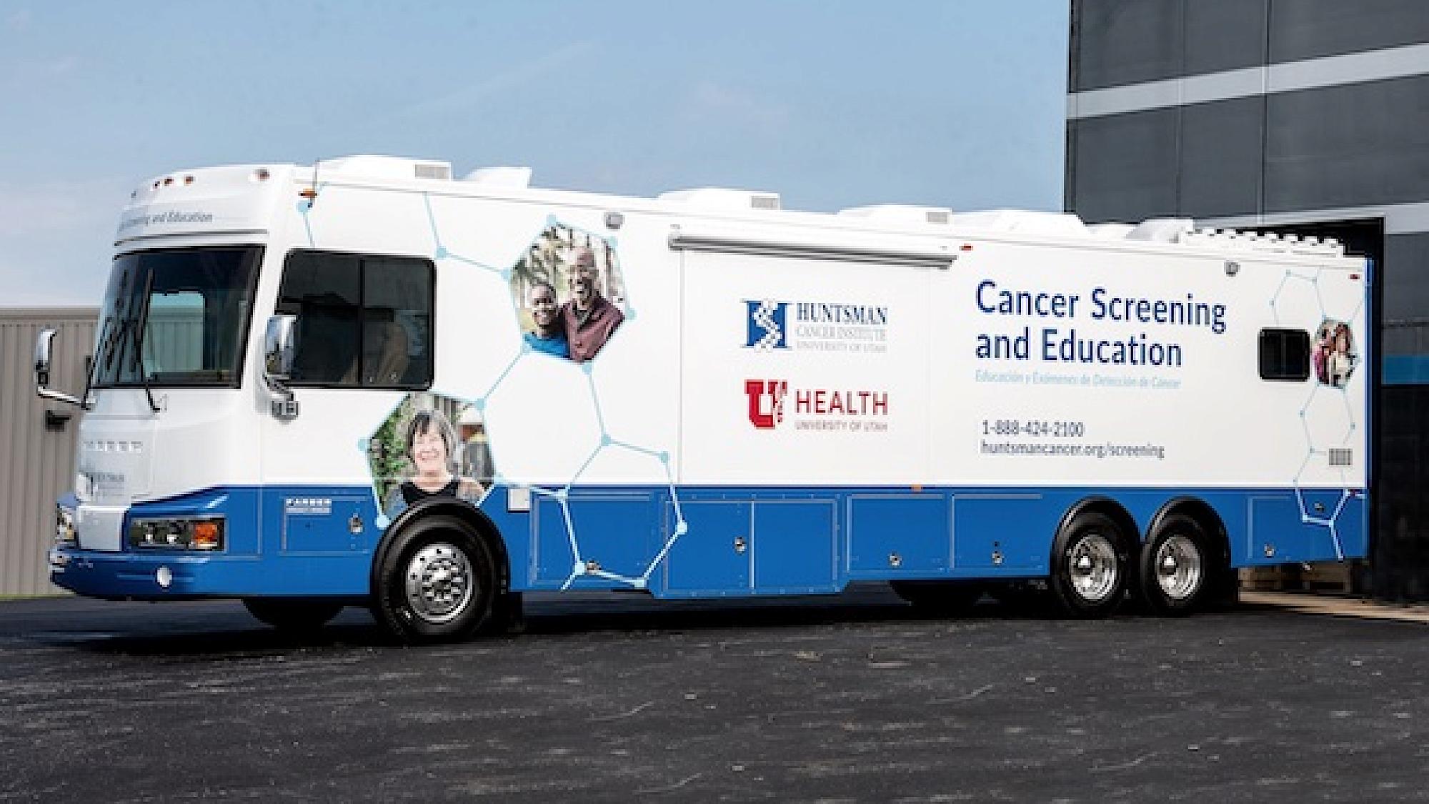 Cancer Screening and Education bus