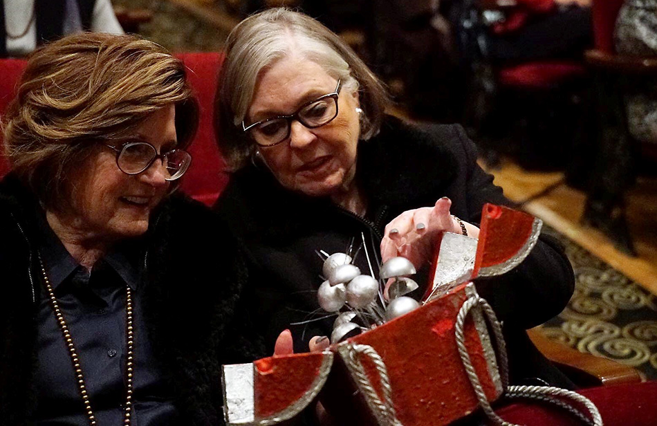 Utah Opera’s Blind and Visually Impaired Night includes the opportunity for guests to handle props up close.