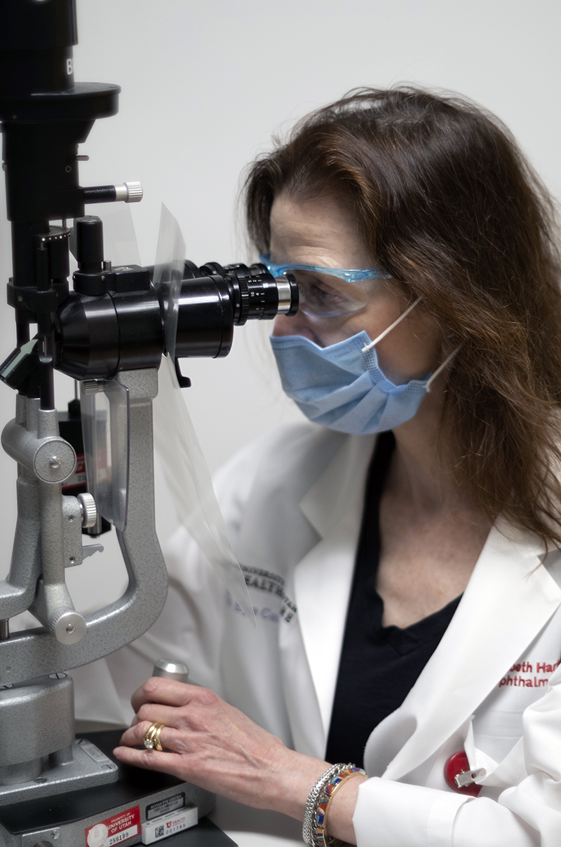 Moran retinal specialists, including Mary Elizabeth Hartnett, MD, are providing urgent eye care during the COVID-19 pandemic.