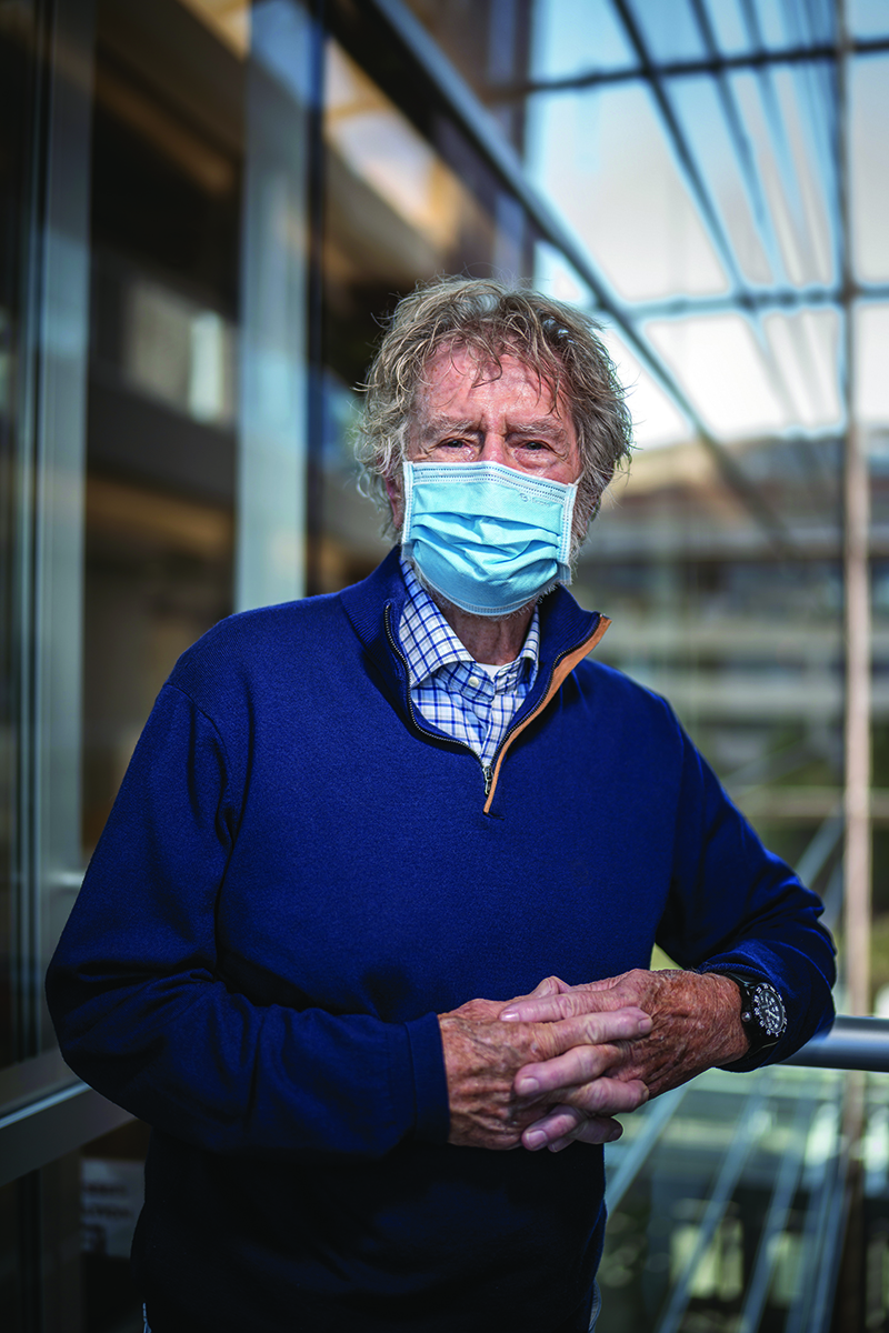 Lanny McLean, of Sun Valley, Idaho, continued driving to Moran every six to eight weeks in 2020 during the pandemic for critical treatment for his age-related macular degeneration.