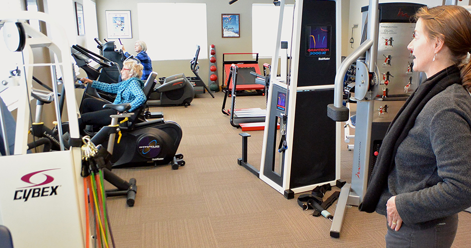 Women doing physical therapy at Alpine Sports Physical Therapy Park City