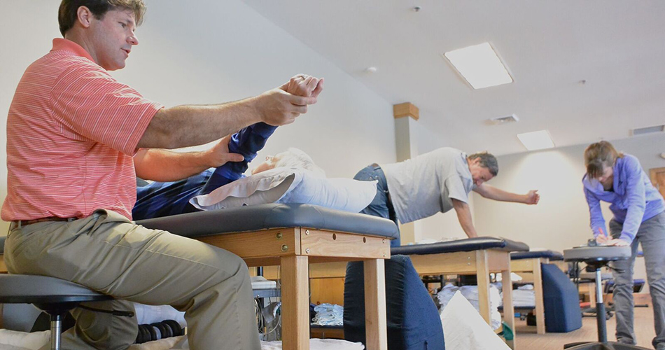 Physical therapy at Alpine Sports Physical Therapy in Park City
