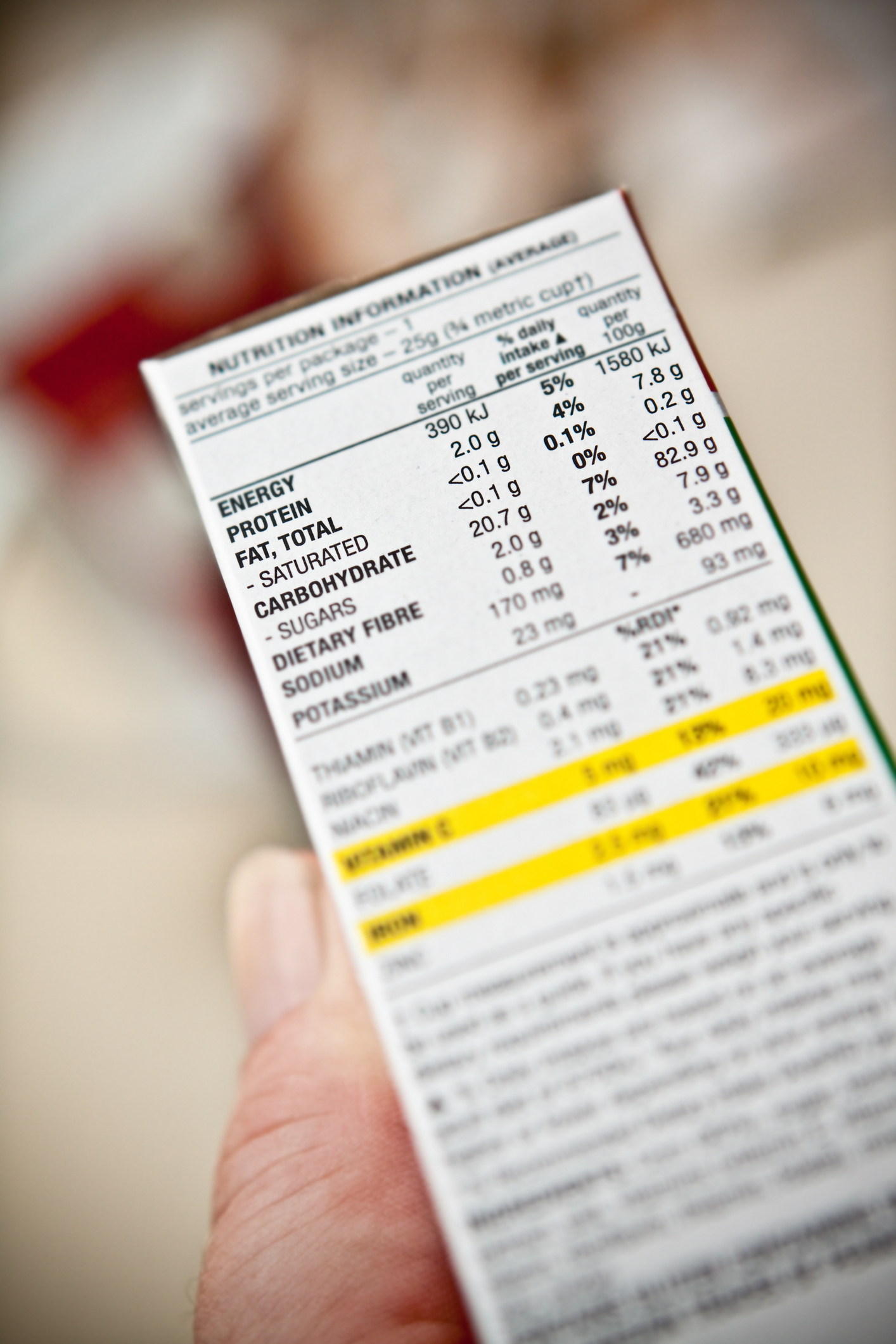 3 Things to Pay Attention to on a Nutrition Label