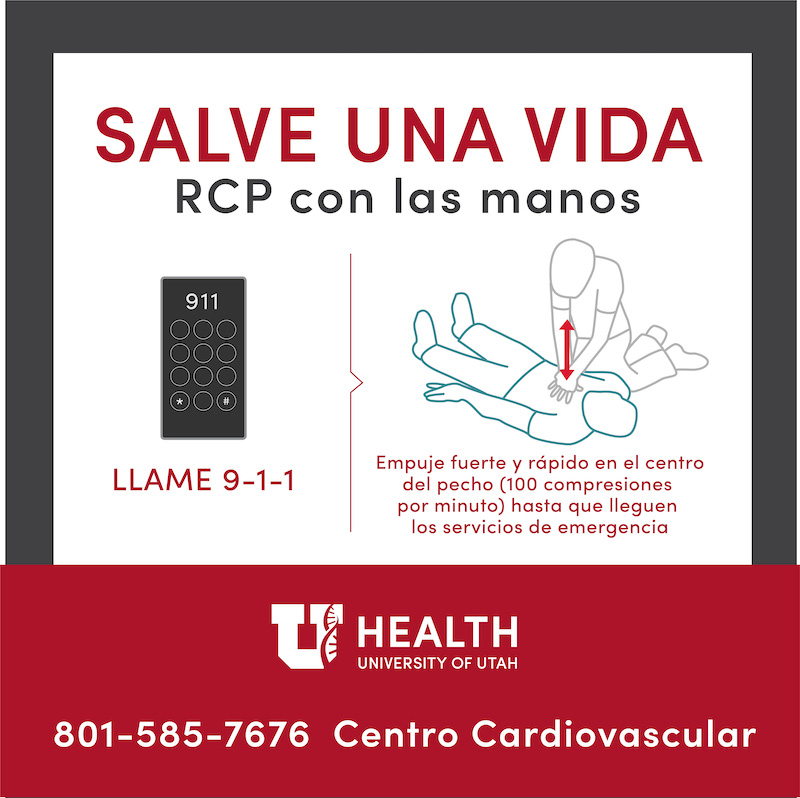 Hands Only CPR Spanish