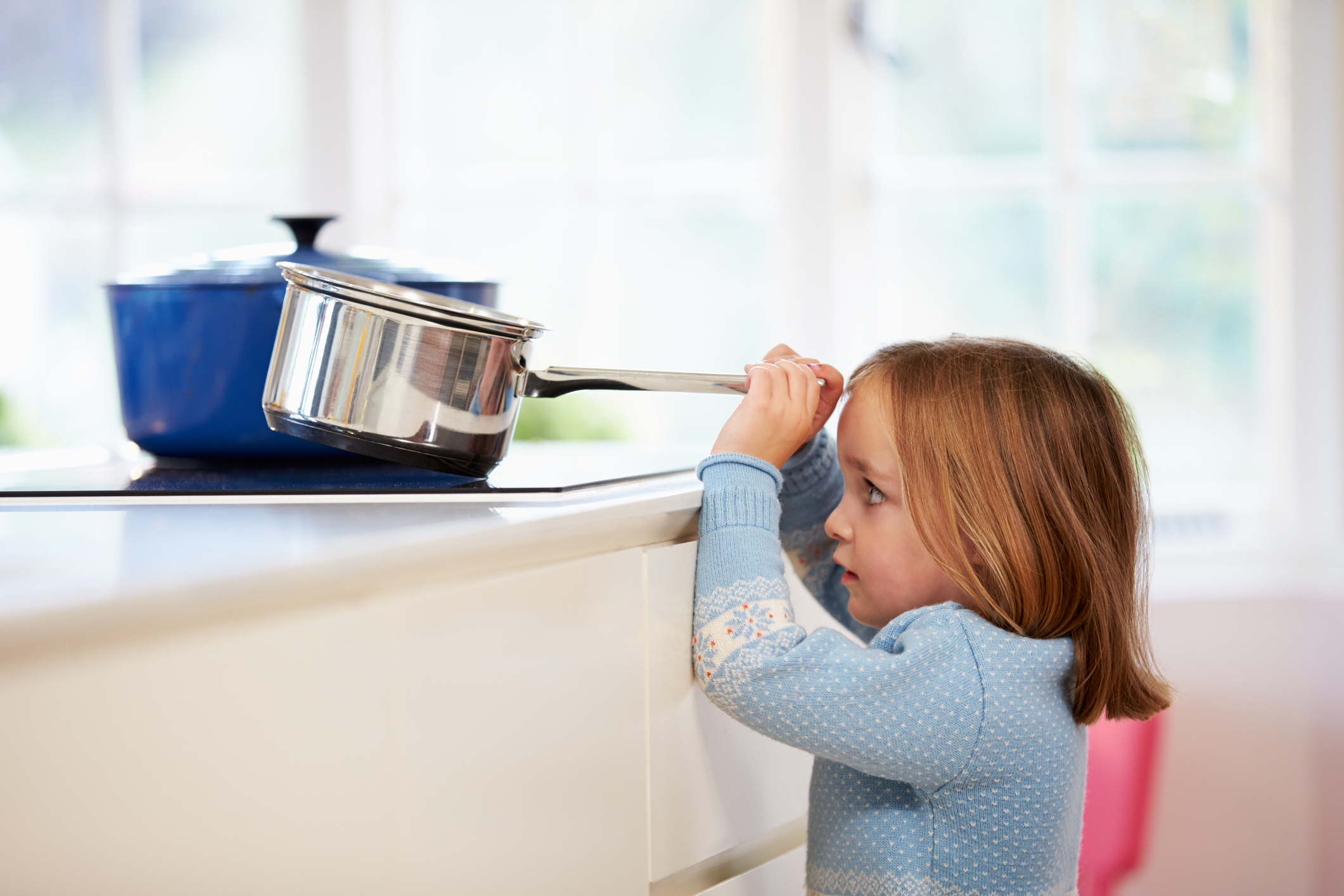 Scalding: Prevent Your Child From a Kitchen Burn