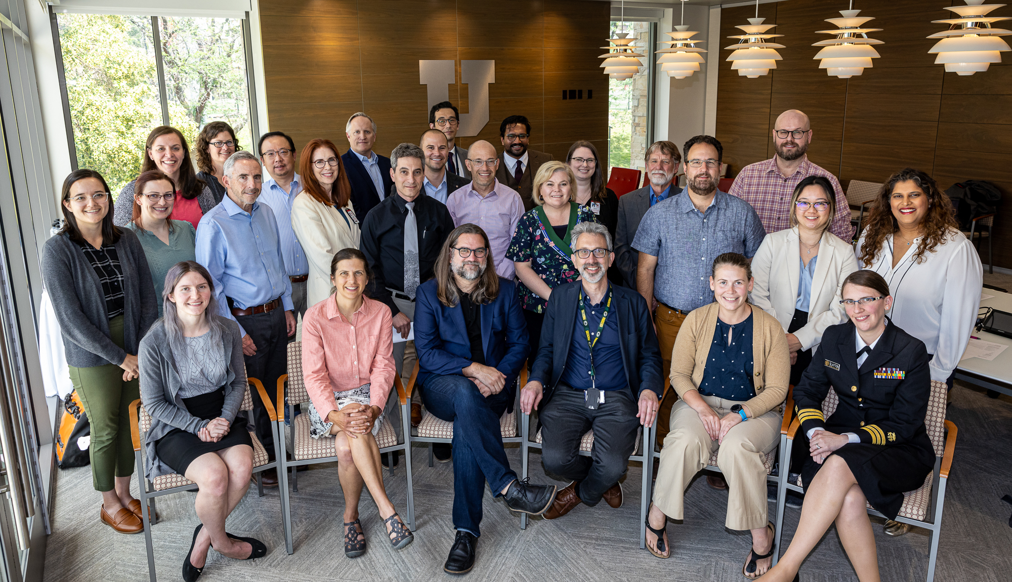 CDC’s Center for Forecasting and Outbreak Analytics (CFA) and partners at the University of Utah group photo.