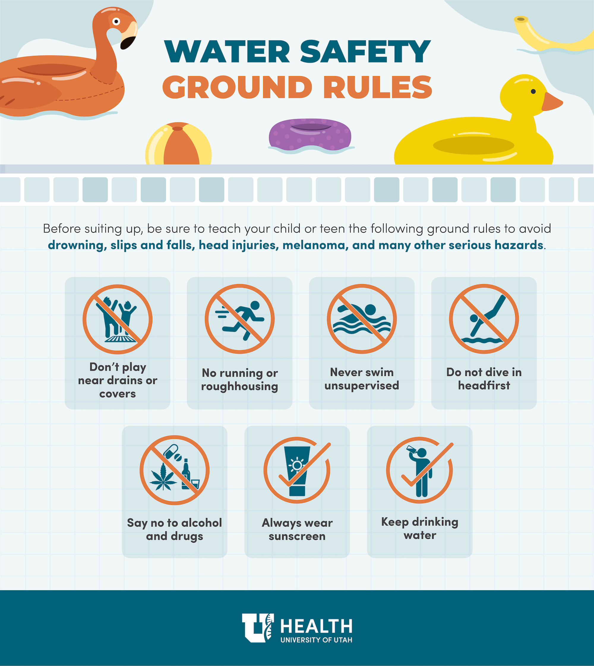 Water safety ground rules