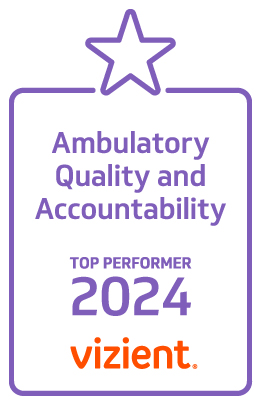 2023 Vizient Ambulatory Quality and Accountability Award