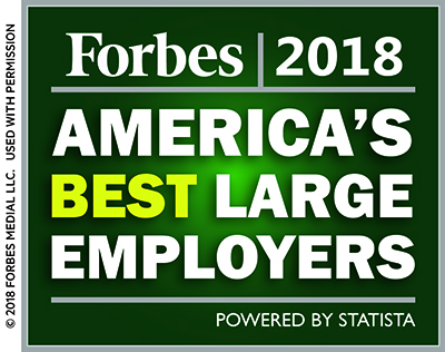 Forbes 2018 Best Large Employers