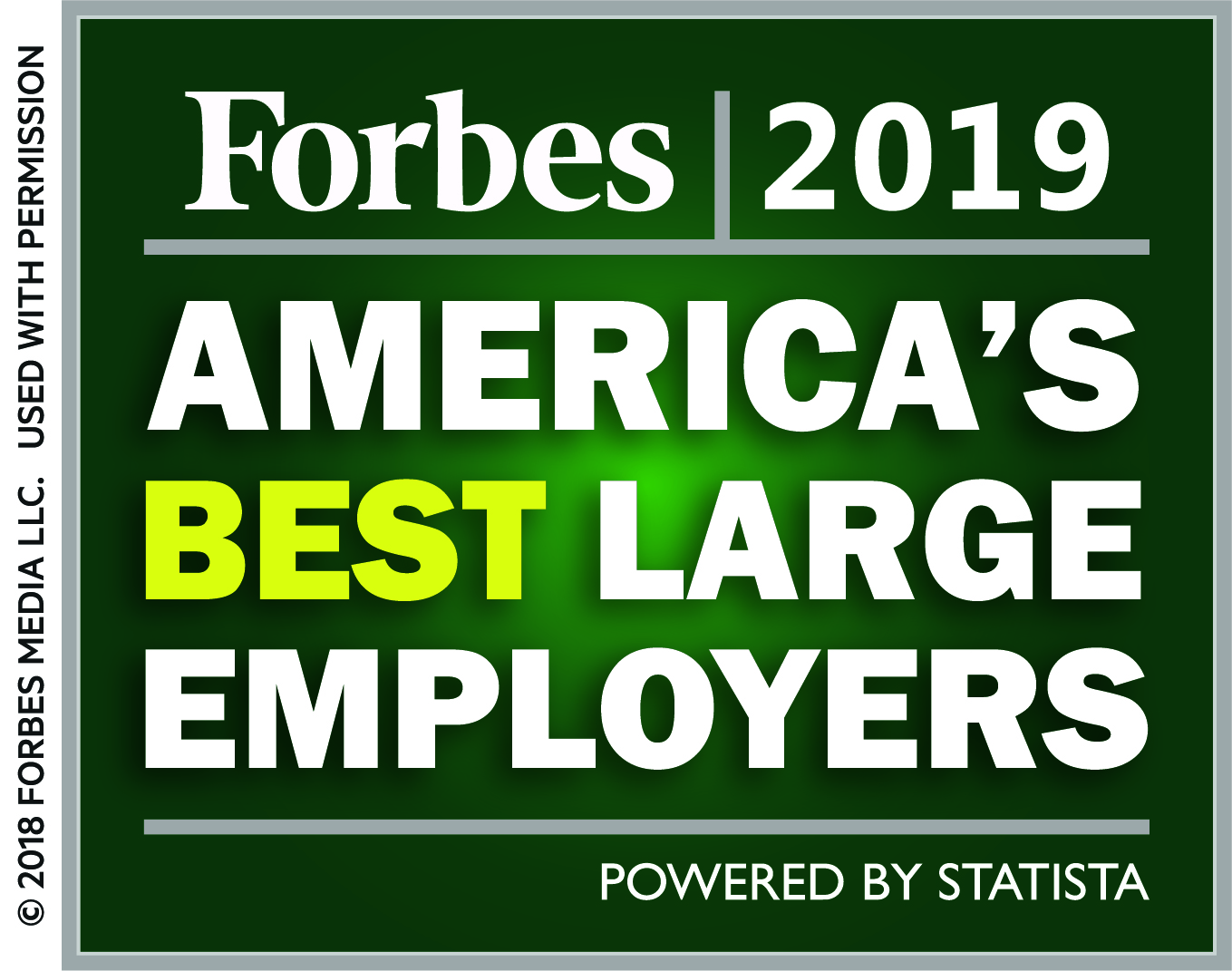 Forbes 2019 Americas Best Large Employers