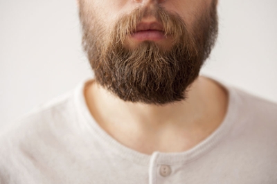 Person with beard