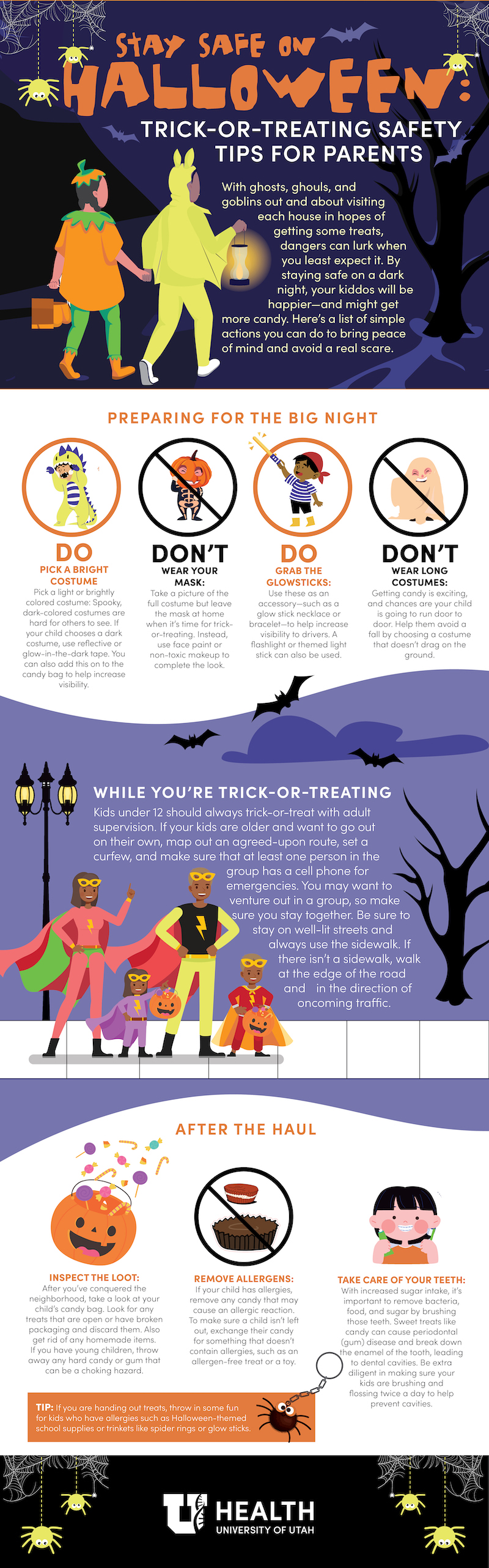 Halloween Tips Infographic