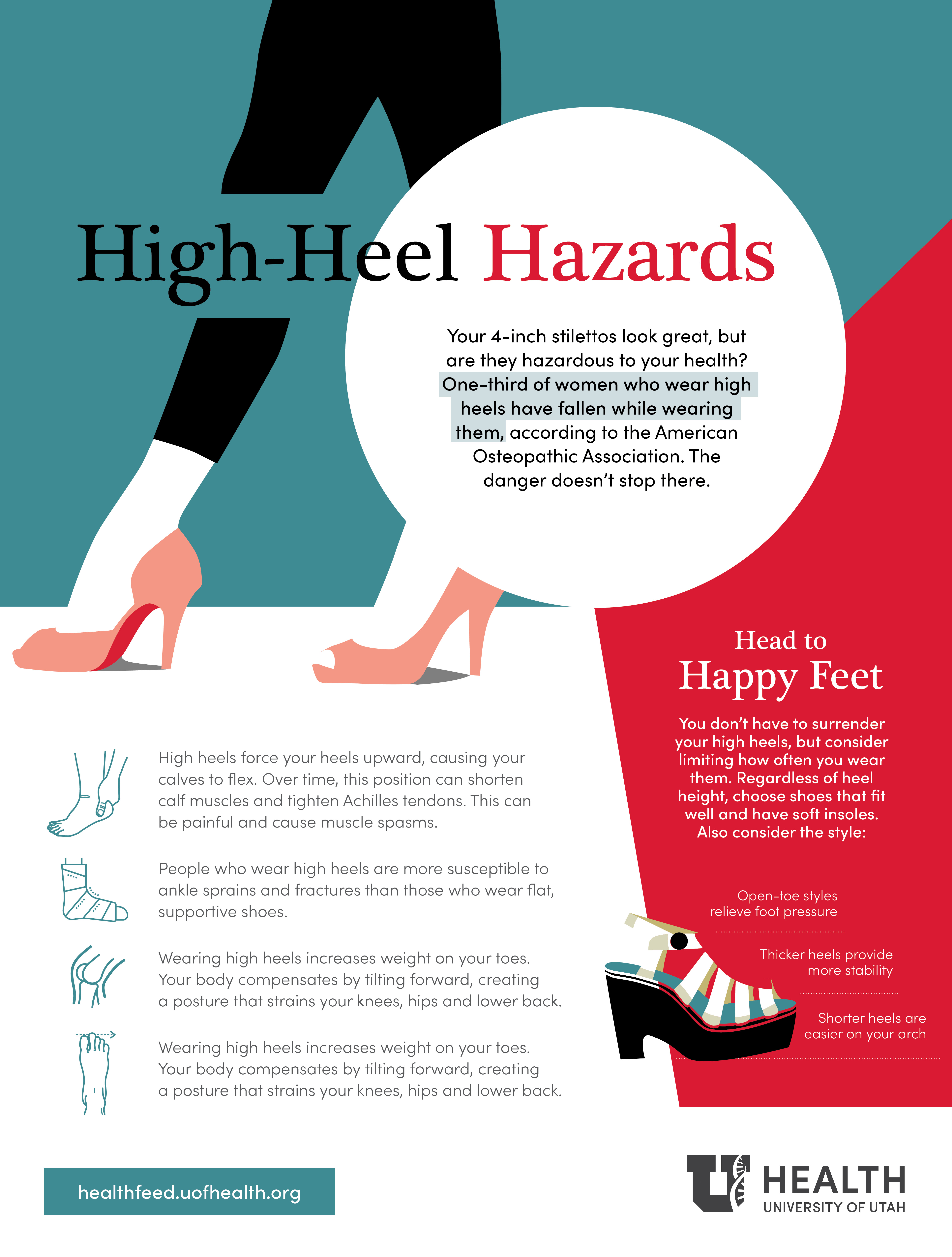 Best red 4 inch high heel pumps - High heels daily
