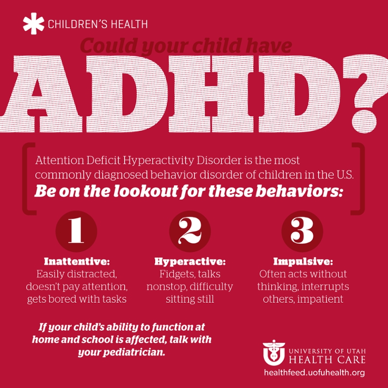 Could your child have ADHD? View these symptoms.