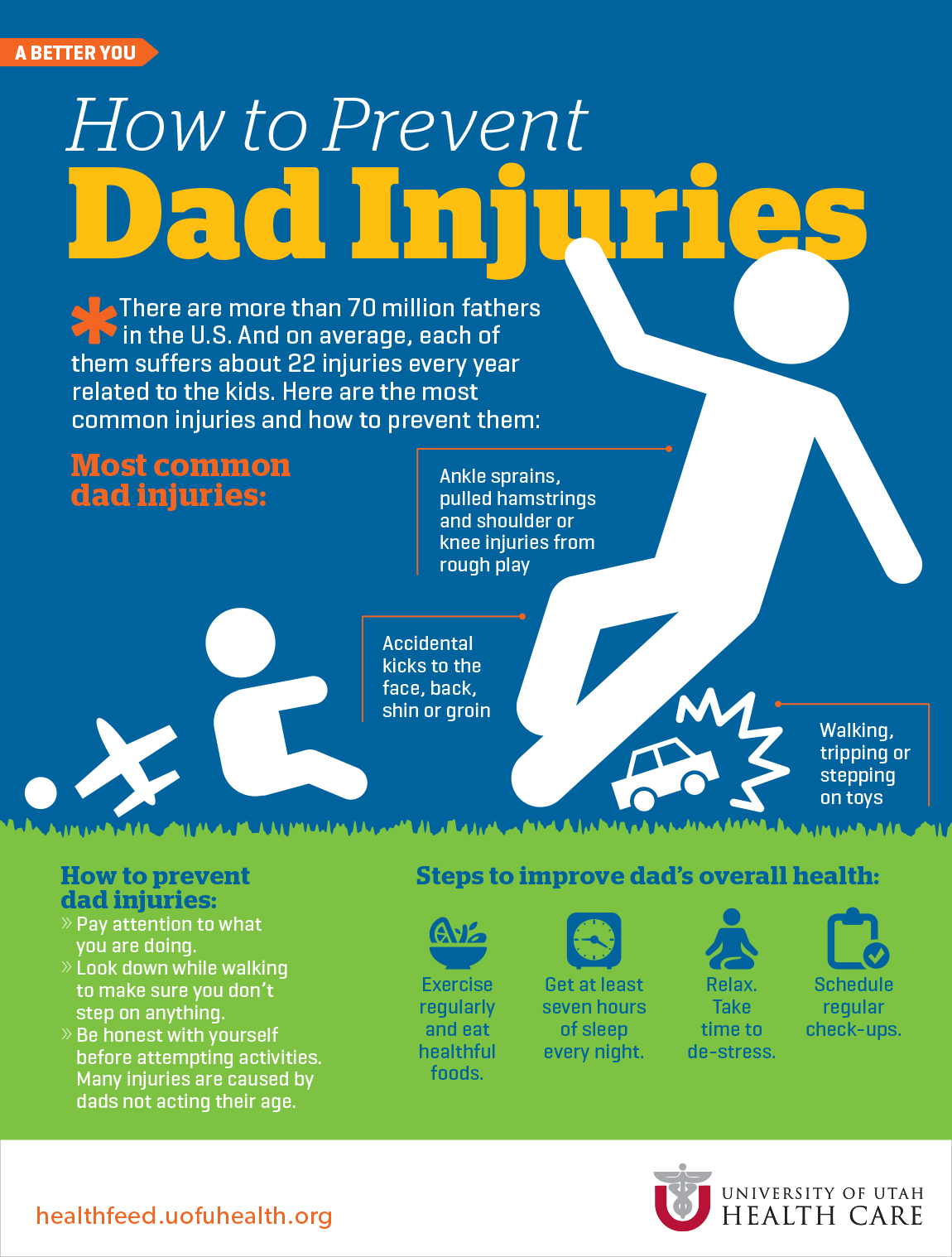 Dad Injuries Infographic