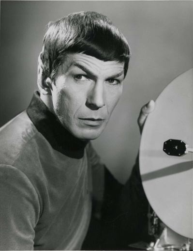 Leonard Nimoy as Spock