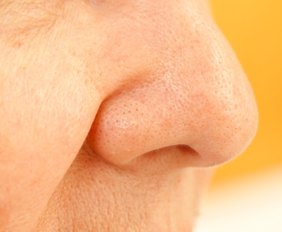 Nose Close Up Pores