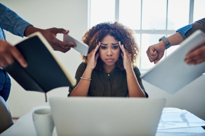 Stressed Woman