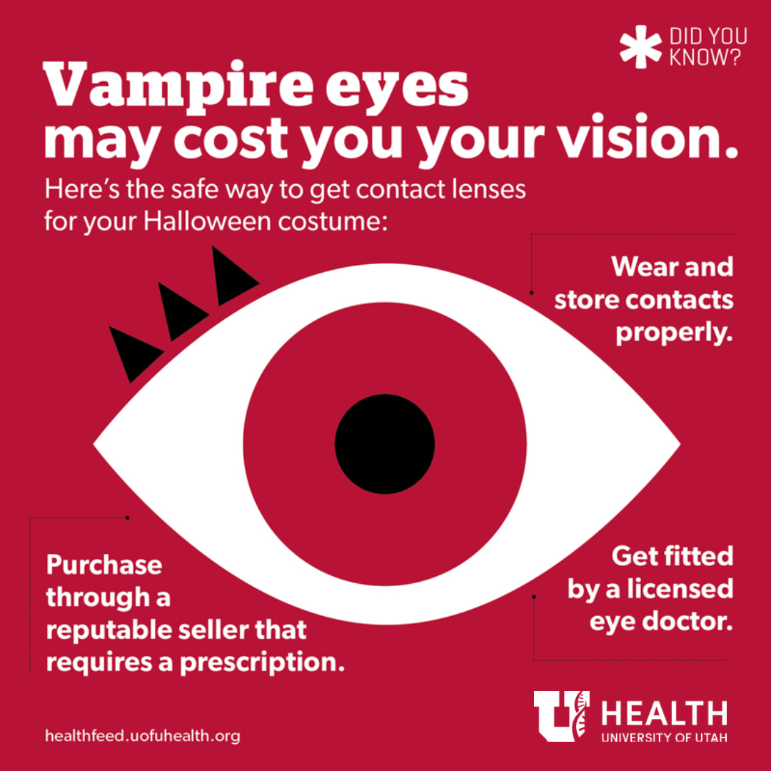 Factoid: Spooky facts about Halloween contact lenses