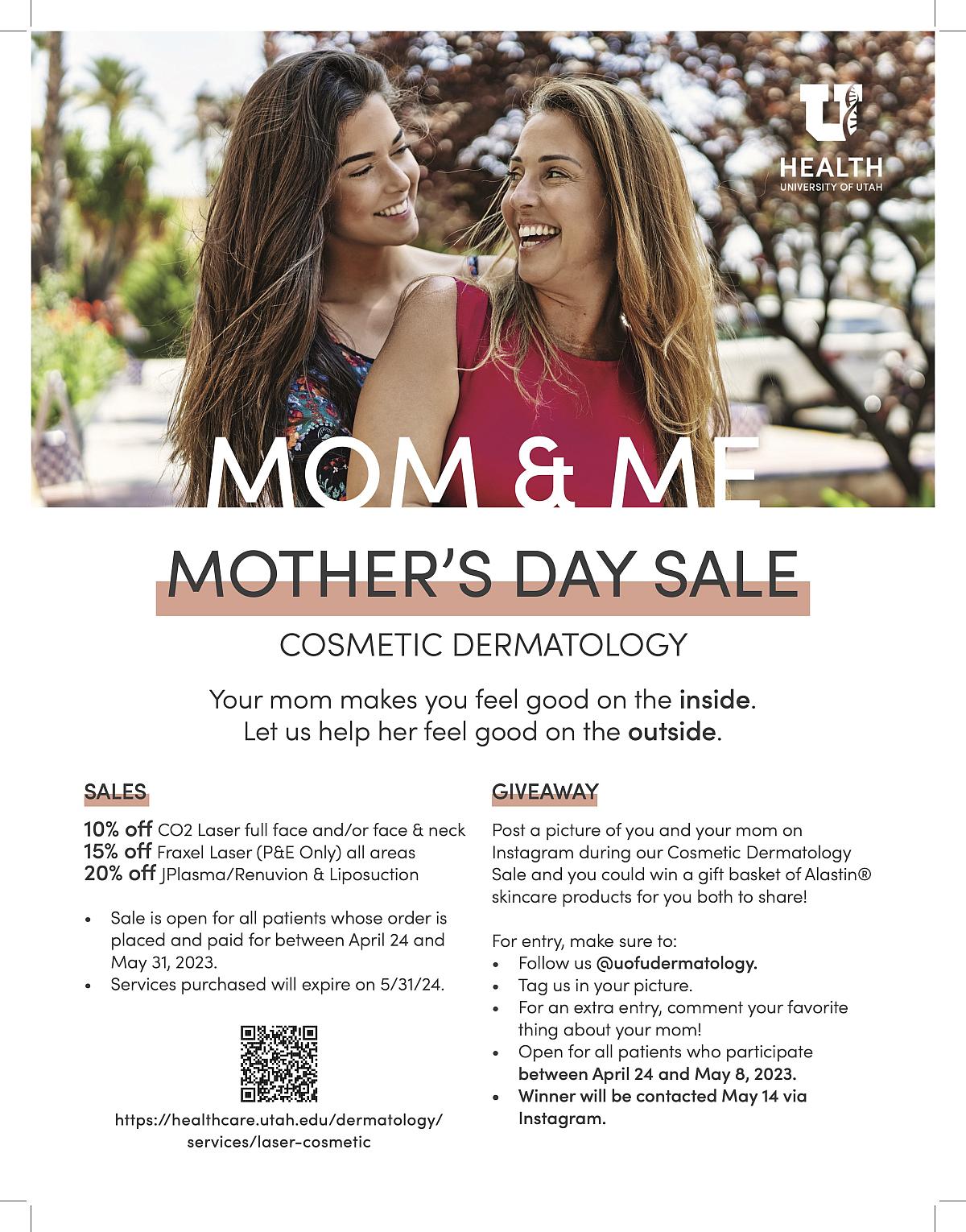 cosmetic sale 2023 flyers Mom + Me