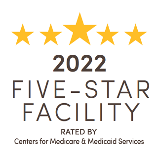 Centers for Medicare & Medicaid Services 2022 Five-Star Facility Badge