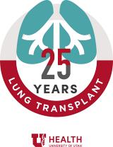 Lung Transplant 25 Year Celebration Emblem