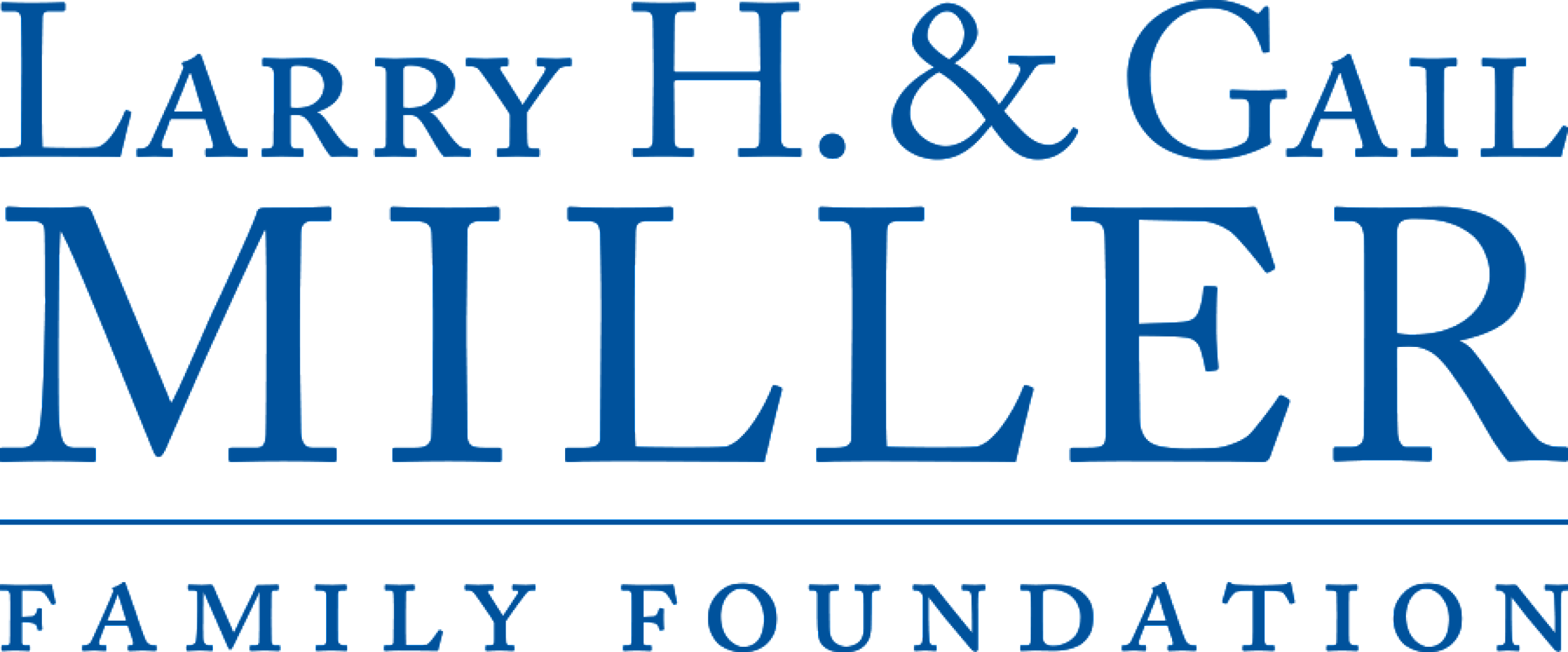 Larry H & Gail Miller Family Foundation logo
