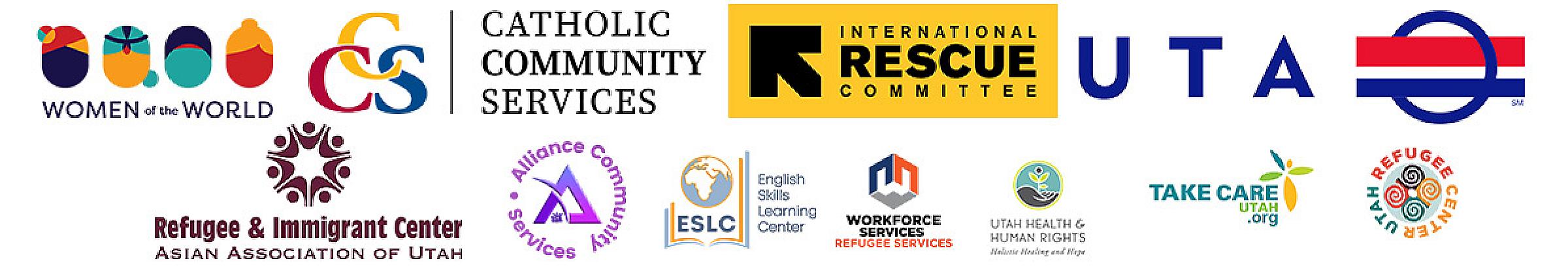 New American Program community partner logos