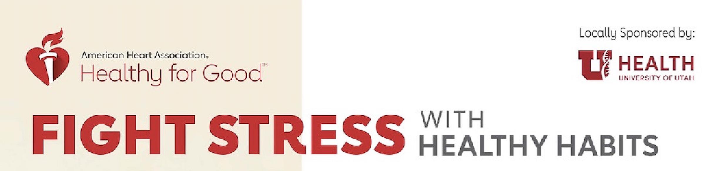 Fight stress with health habits banner
