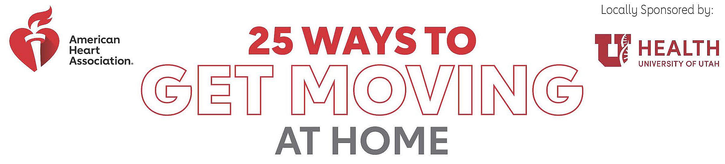25 ways to get moving banner