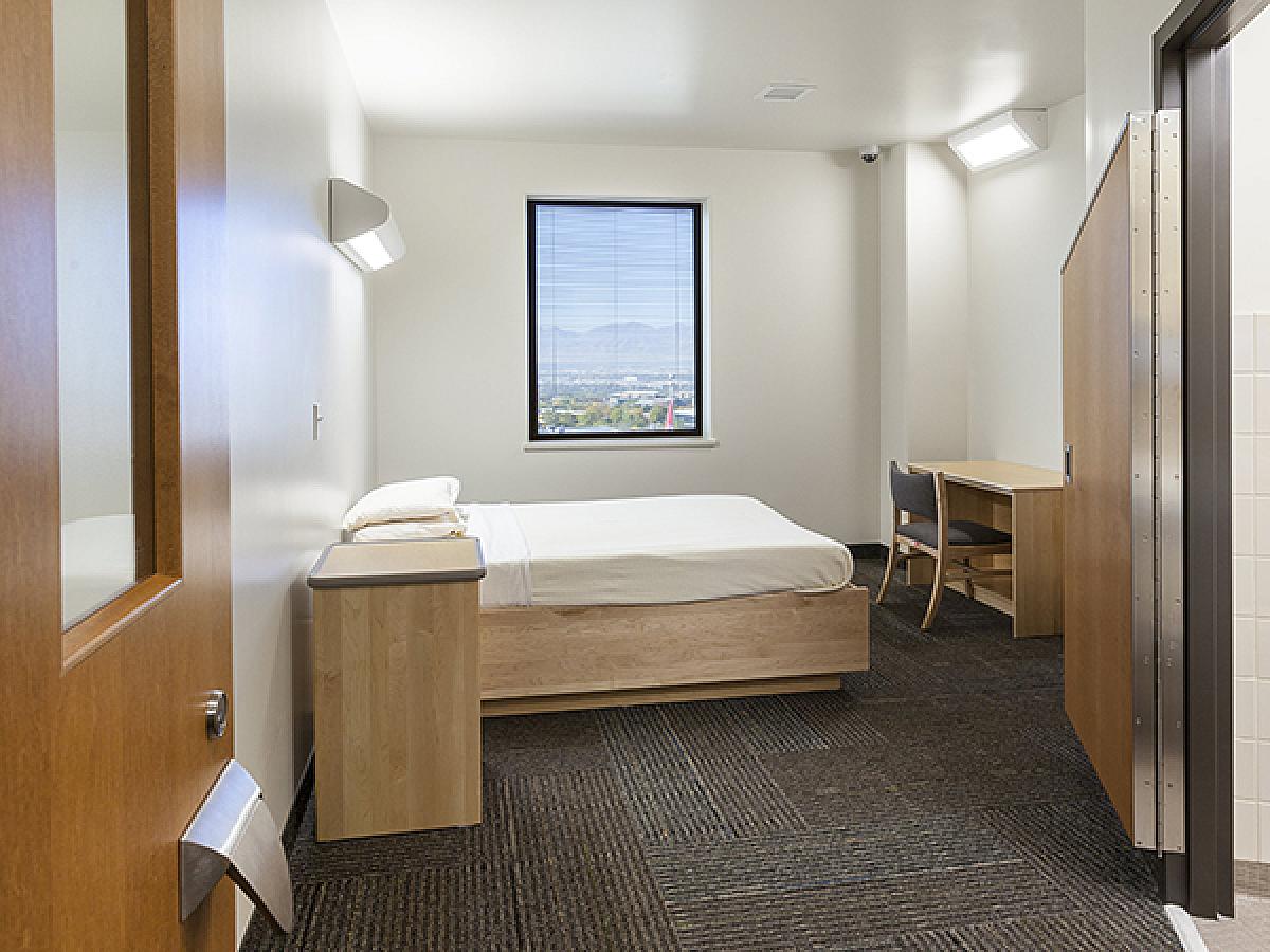 Picture of patient bedroom at HMHI facilities