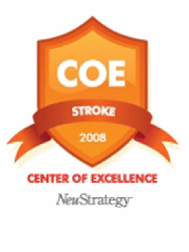 2008 Stroke Center of Excellence certification