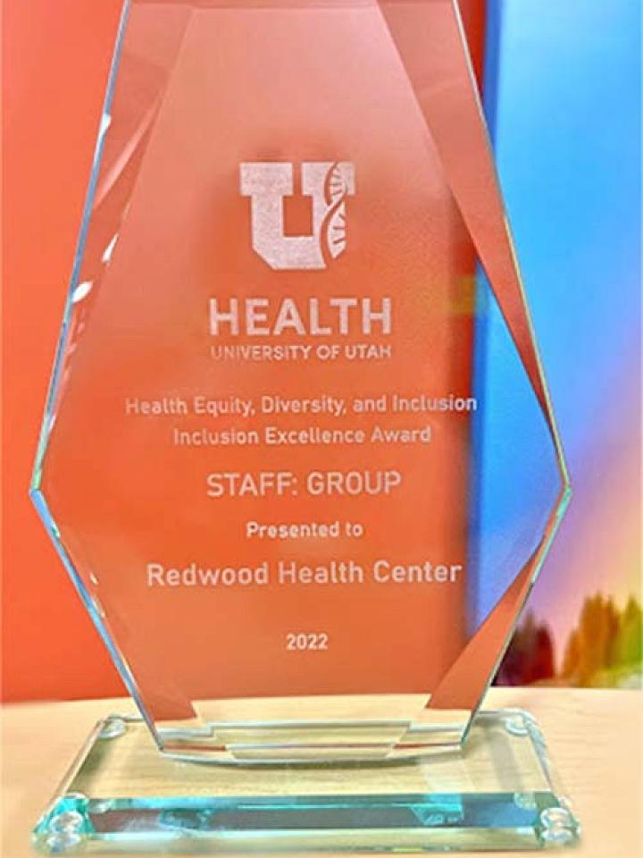 Learn More about the Leadership in Inclusive Excellence Awarded to Redwood Health Center