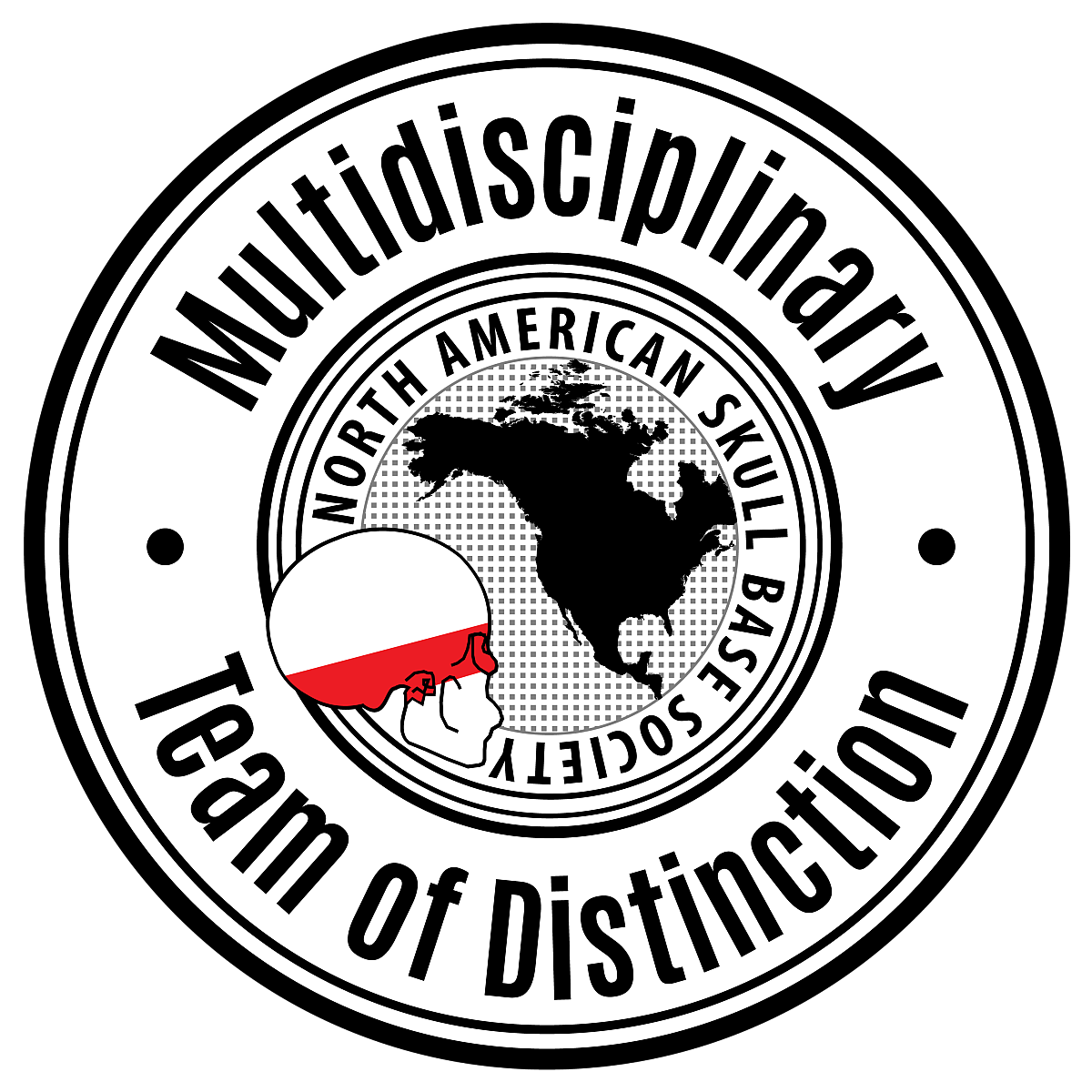 Logo for North American Skull Base Society Multdisciplinary Team of Distinction