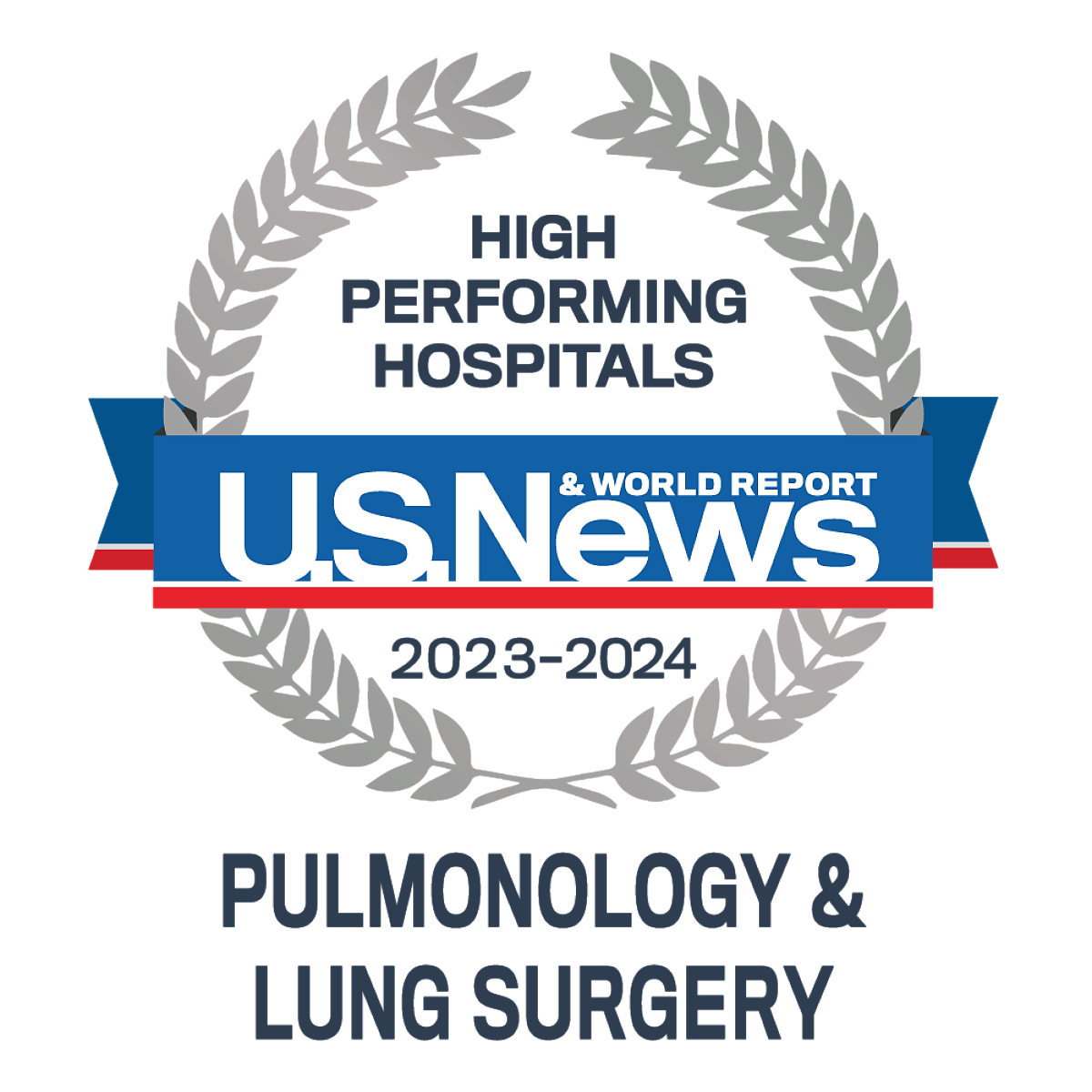 US News & World Report 2023-2024 High Performing Hospitals Pulmonology & Lung Surgery